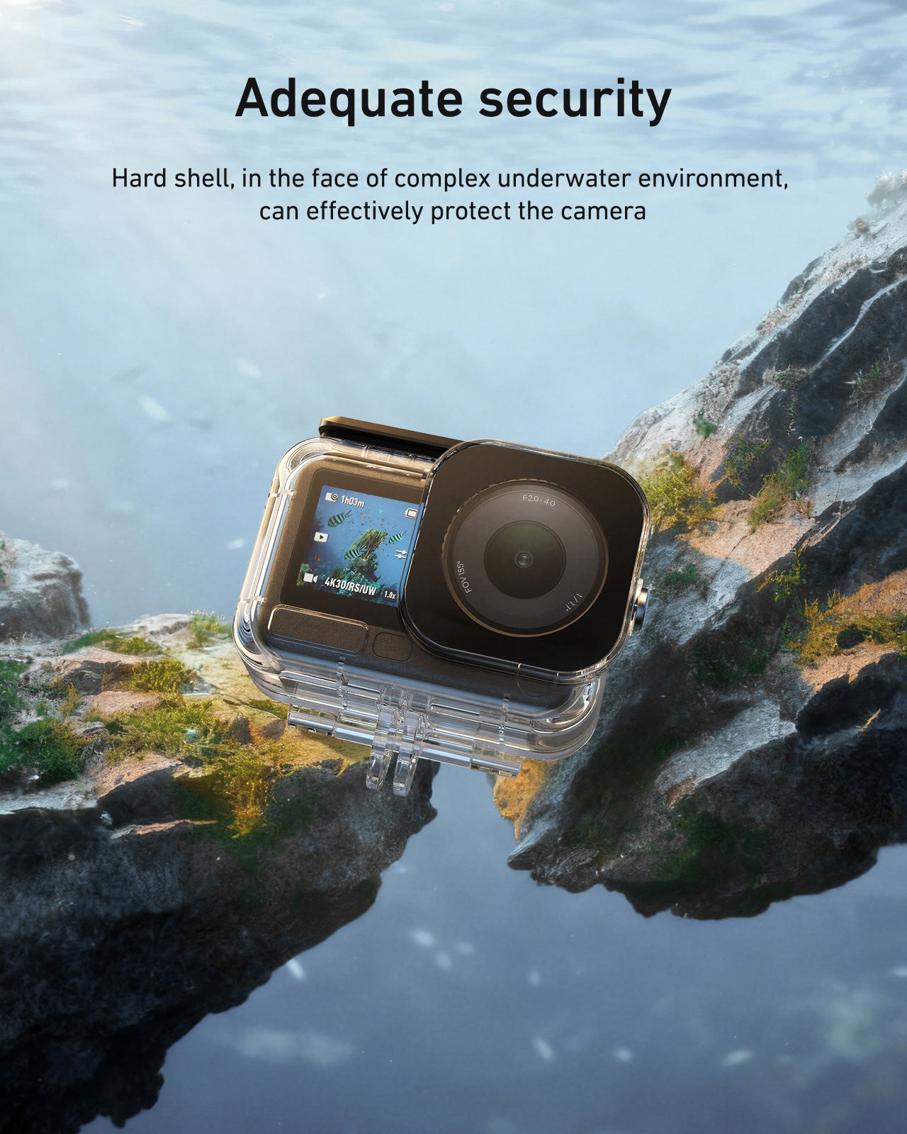 60m Waterproof Case For DJI Osmo Action 6