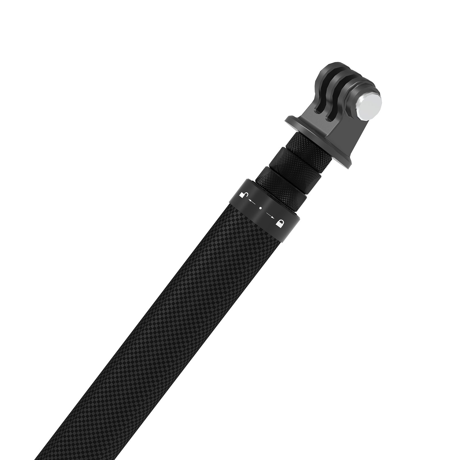 TELESIN 1.16m Carbon Fiber Selfie Stick