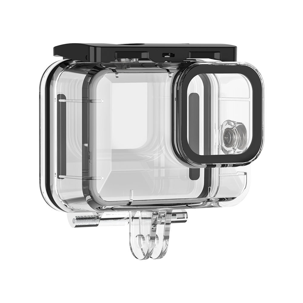 Waterproof Case with Lens Filter for GoPro 9-12