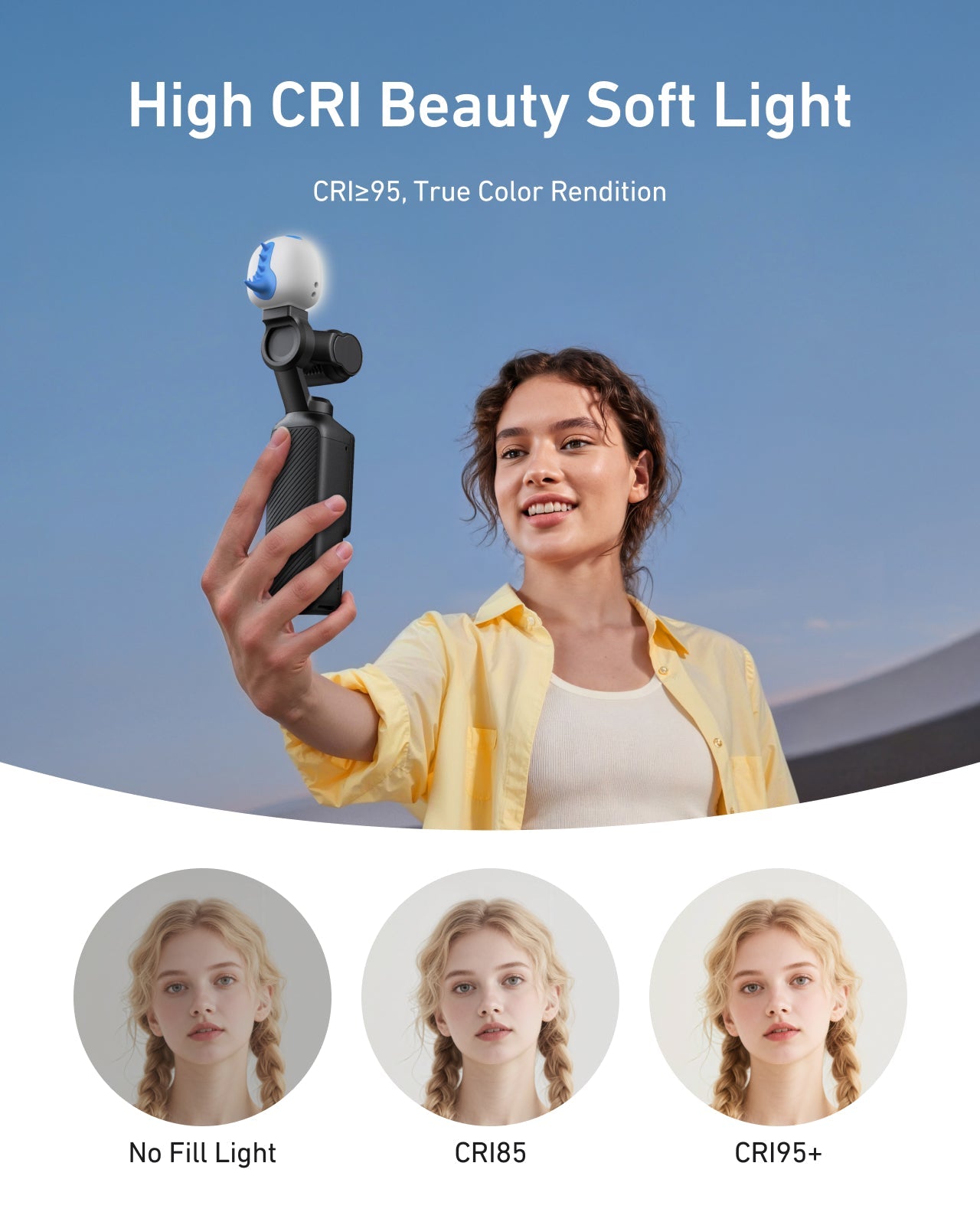 Mini Monster Fill Light Kit for DJI Osmo Pocket 3