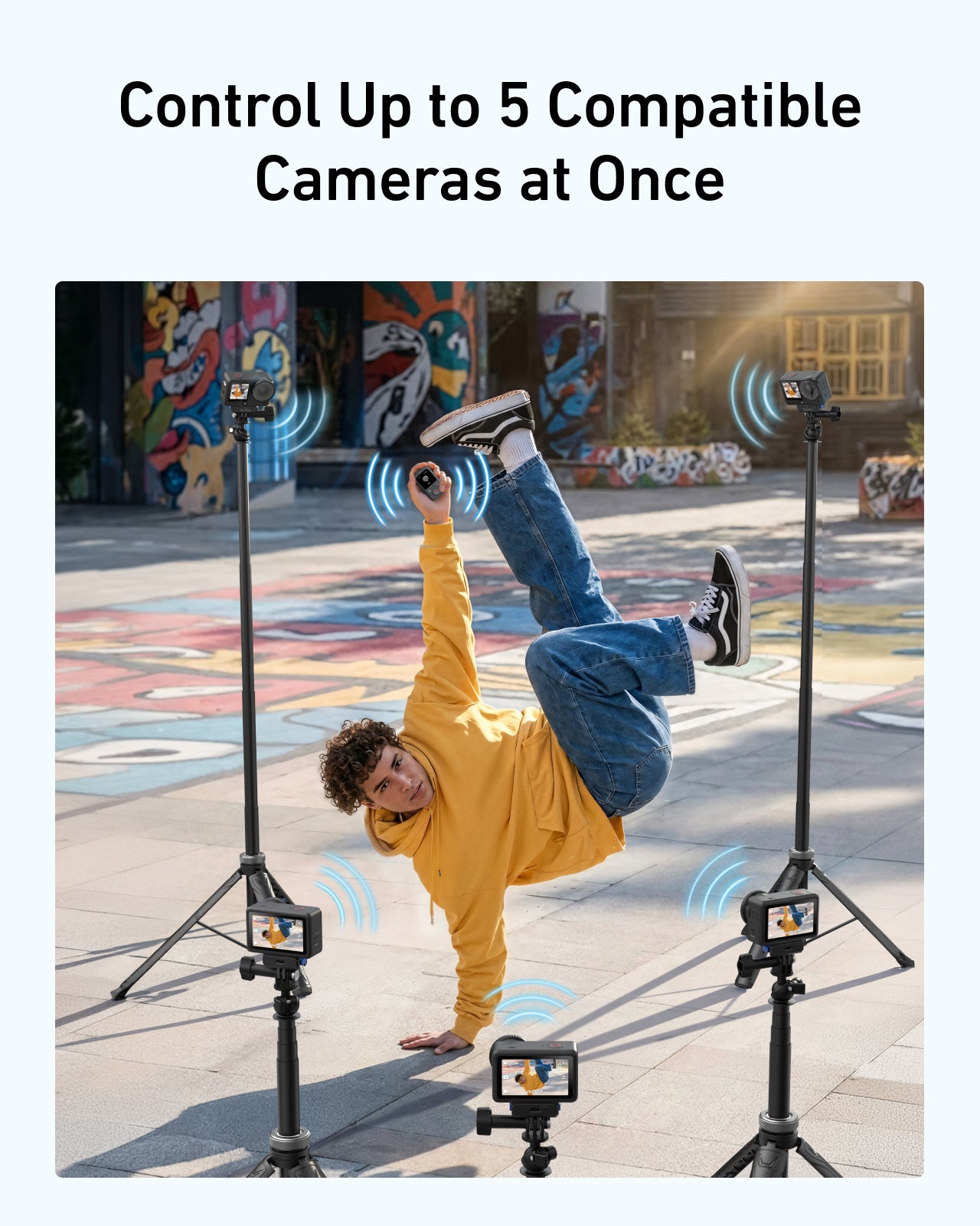 TELESIN T13 Waterproof Bluetooth Remote Control for DJI