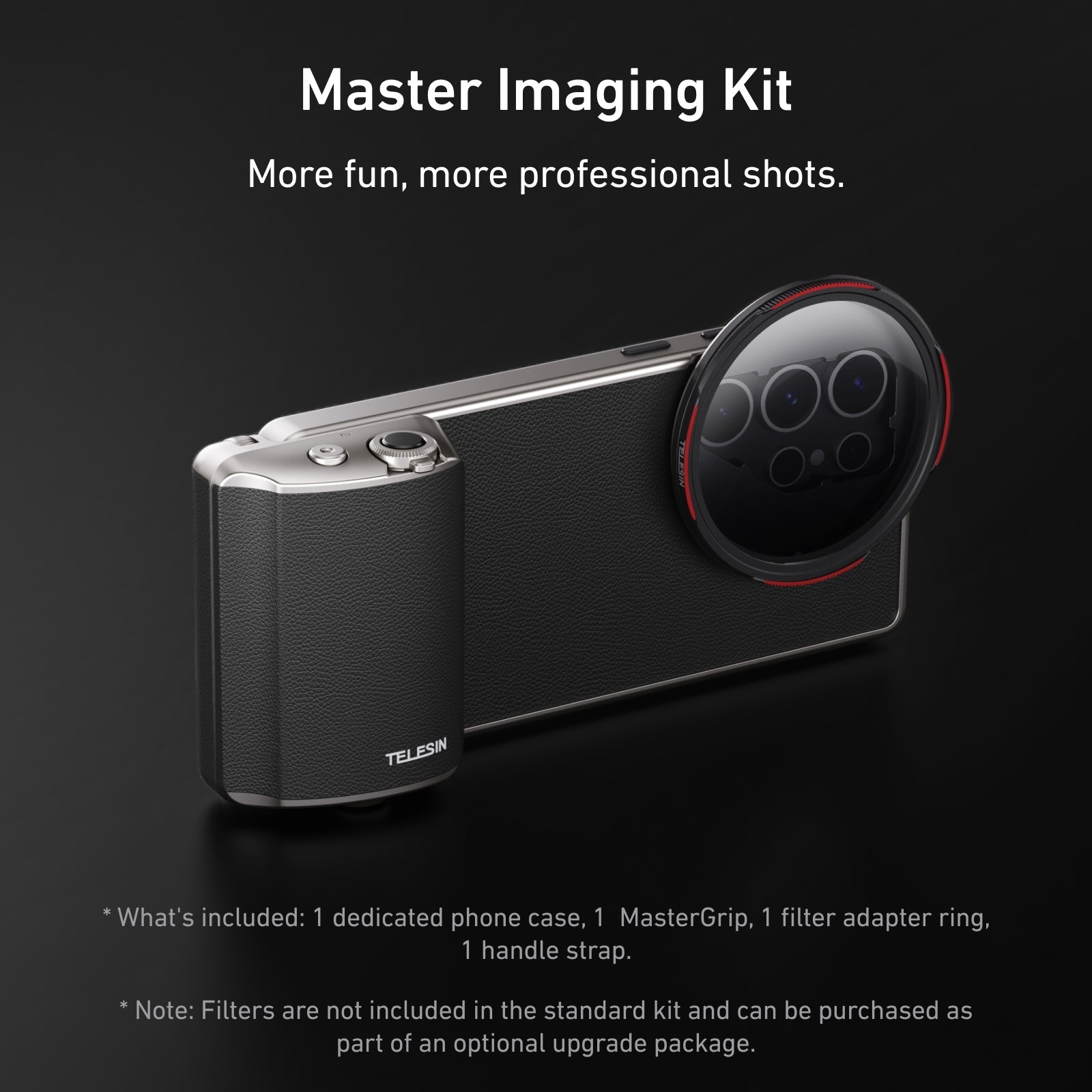 FunShot MasterGrip for Galaxy S25 Ultra（ filter set）