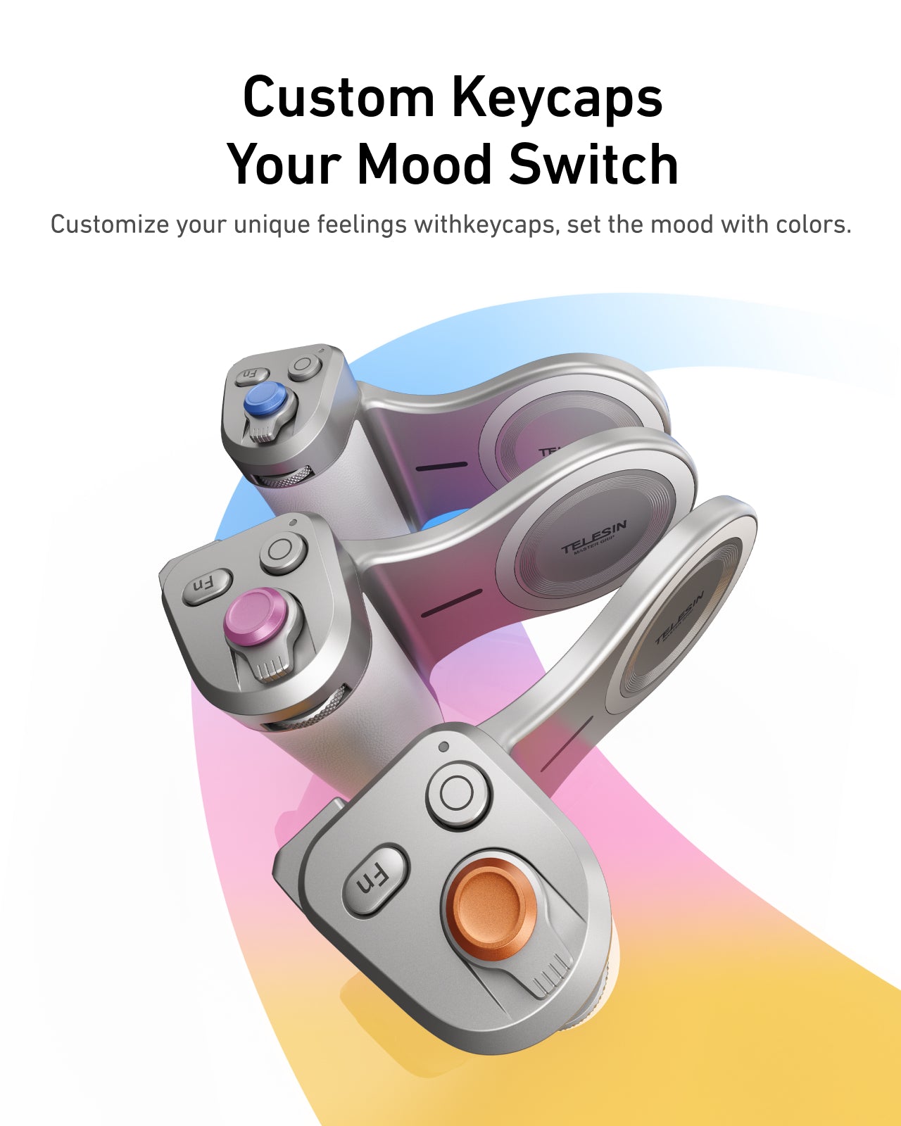 TELESIN Magnetic Pro Shot Imaging Camera Grip