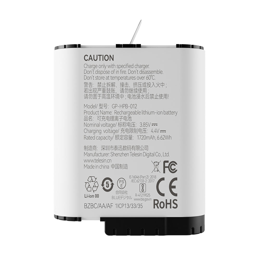 Stamina Battery for GoPro Hero 9-12