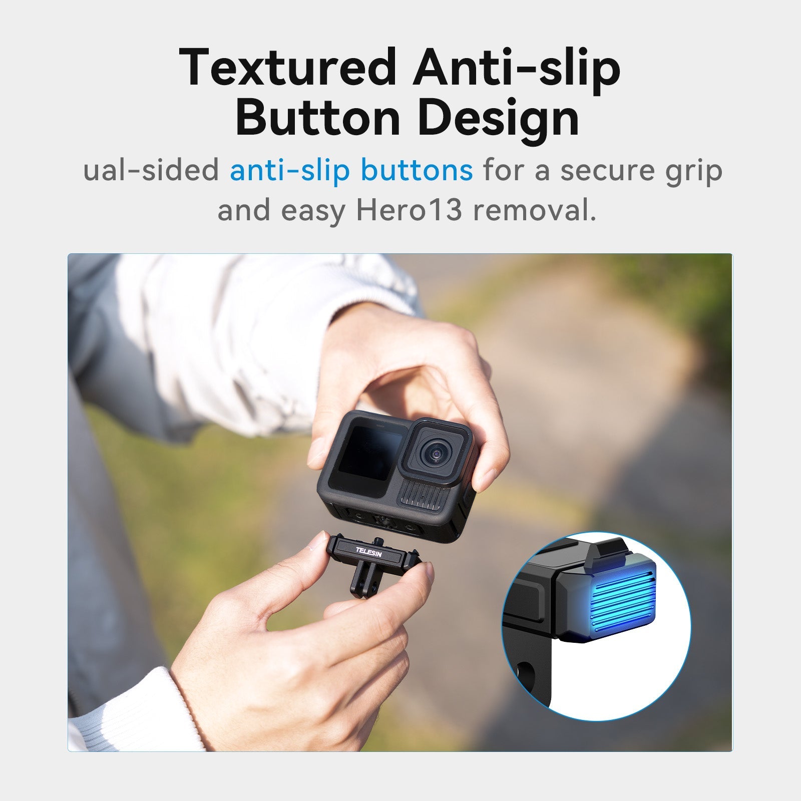 Metal Magnetic Quick Release Mount for Hero 13