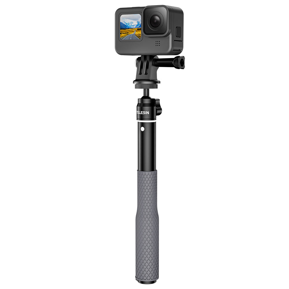 TELESIN Aluminum Alloy Waterproof Selfie Stick