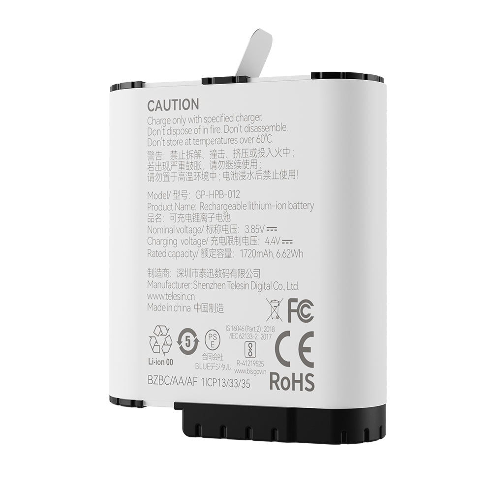 Stamina Battery for GoPro Hero 9-12