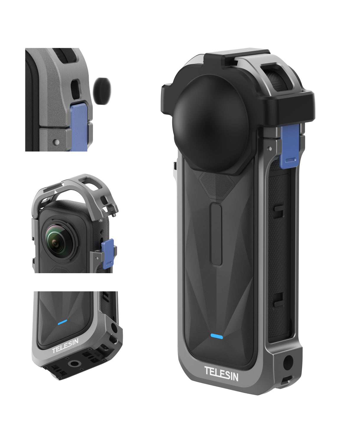 TELESIN Full Cage Protection for Insta360 X5