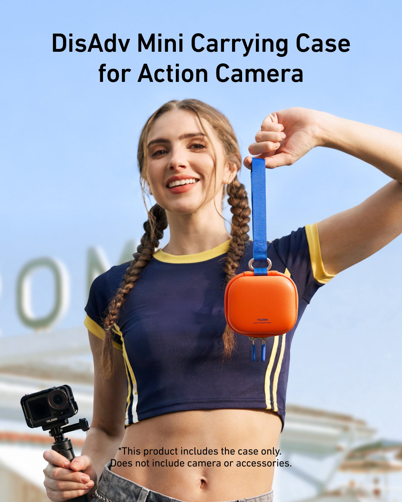DisAdv Mini Carrying Case for Action Camera
