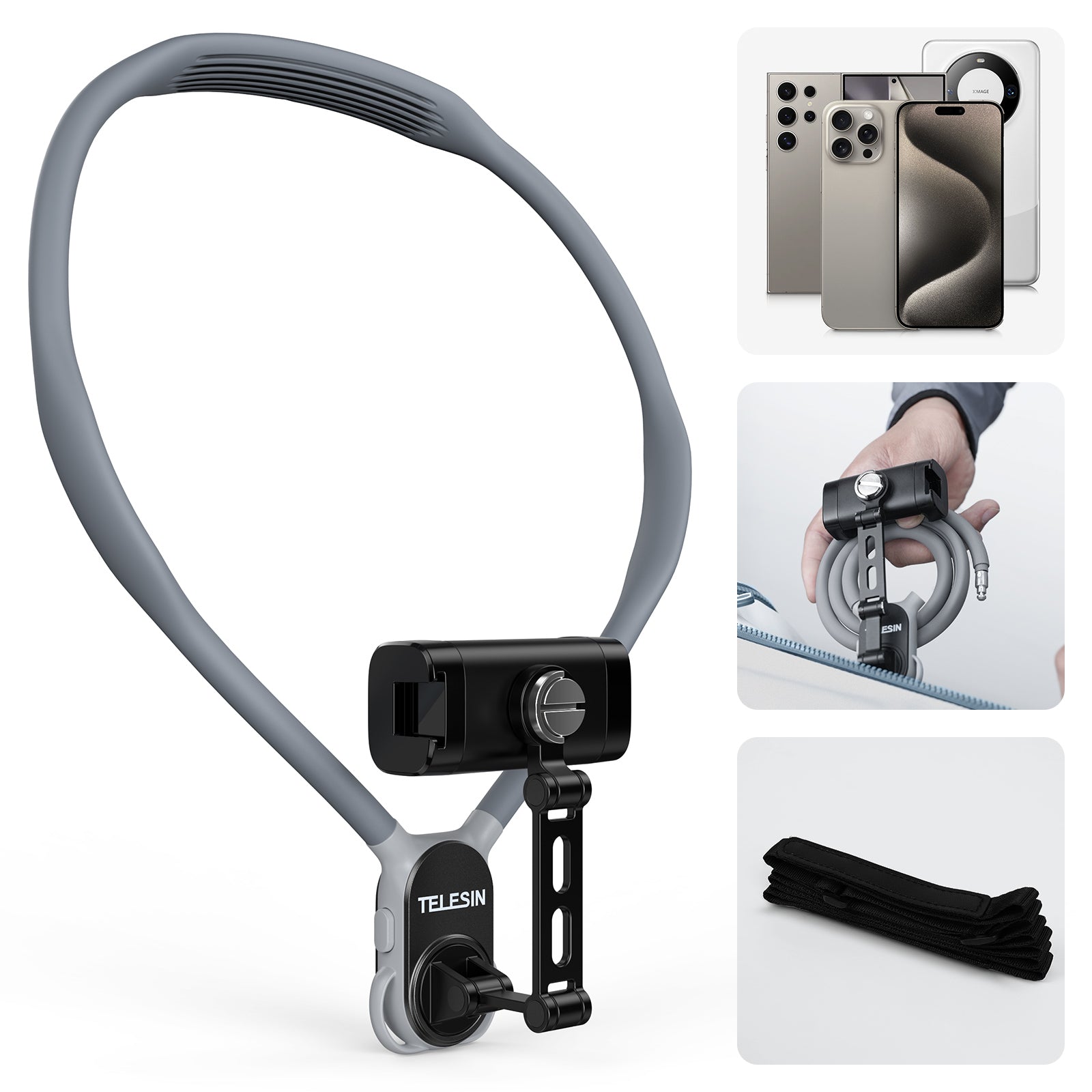 TELESIN Universal Neck Mount for Phones