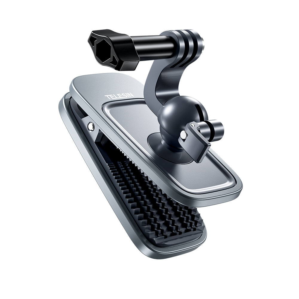 TELESIN Upgraded Magnetic Universal Backpack Clip