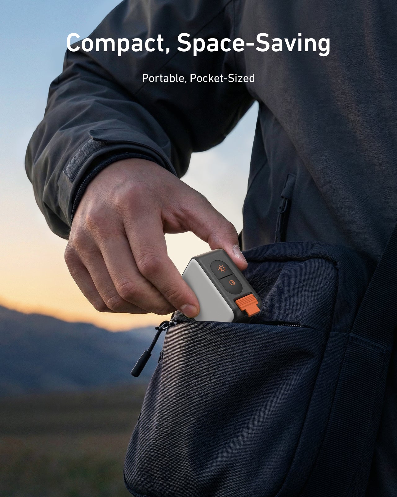 Magnetic Quick-Release Fill Light for Osmo Nano/Action 6